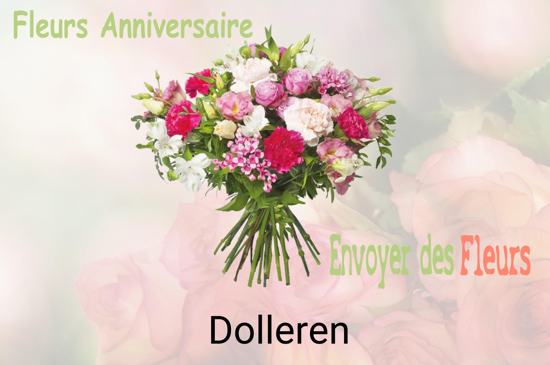 Bouquet de fleurs d’anniversaire livré à Dolleren